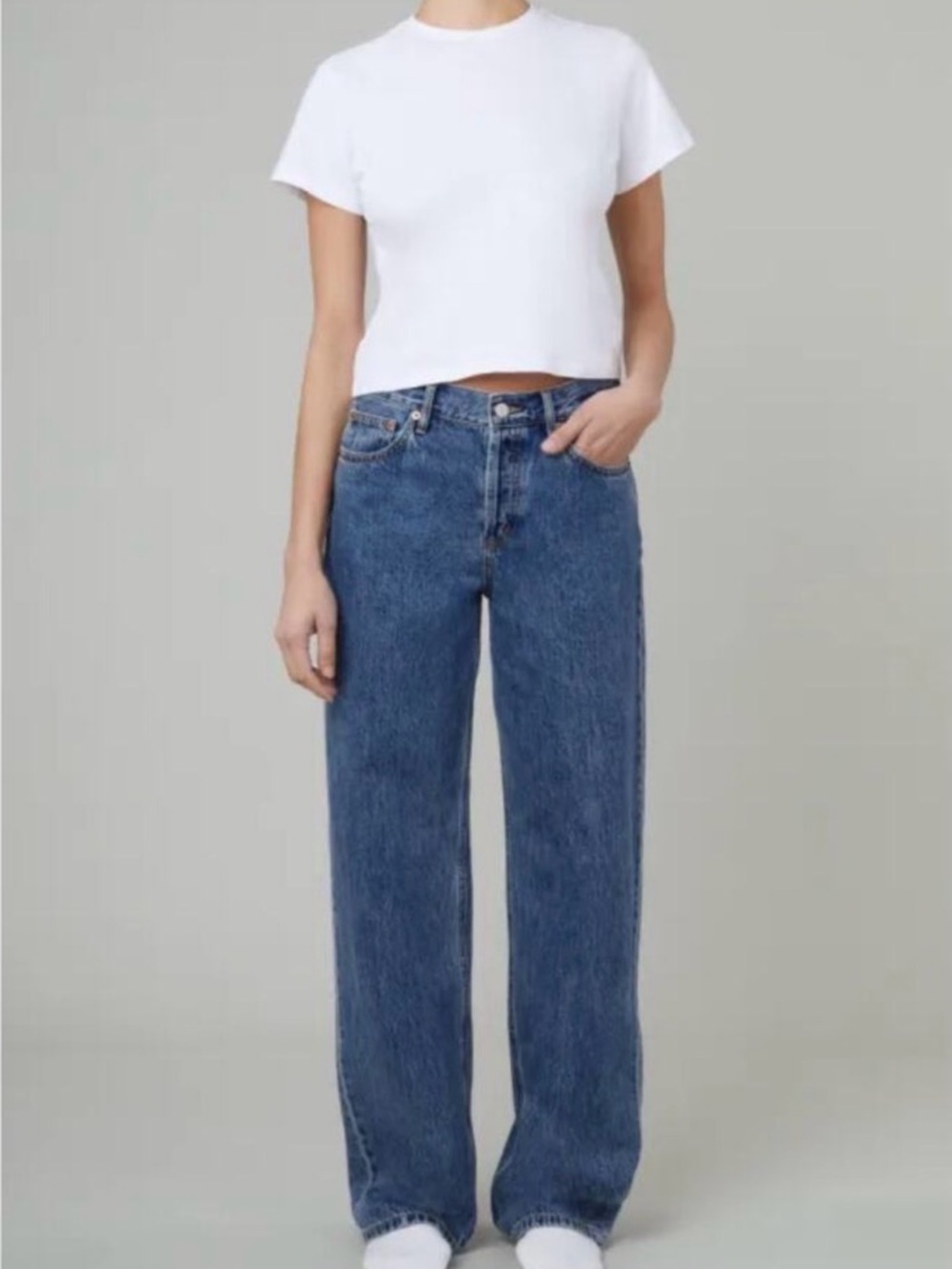 THE GREAT. Wayne jeans 30” inseam